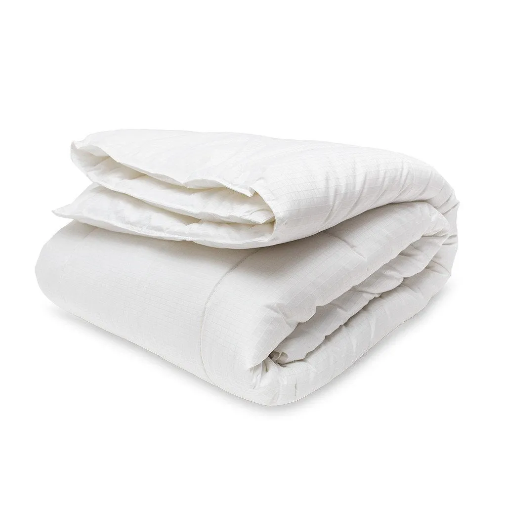 White Comforter Super King piece 100% Cotton 300TC Fabric  Soft Filling - (260 X 260 CM) - White