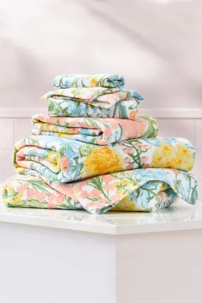 Wild Blossom 6-Piece Towel Set: The Floral Towel