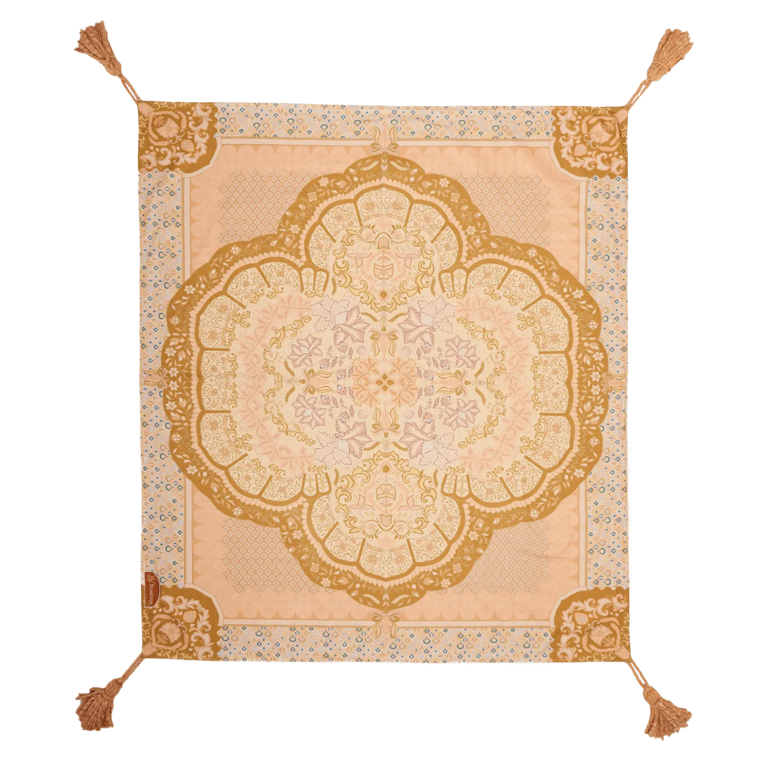 Wild Peach Picnic Rug