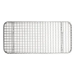 Winco PGWS-510 Pan Grate for Third-size Steam Pan, 5" X 10-1/2", Stainless Steel