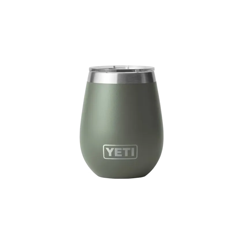 Yeti Rambler 10oz Wine Tumble- Camp Green